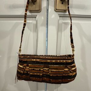 J.Renee Multicolor Striped Shoulder Bag